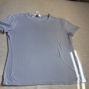 ALO Yoga Seacoast Winter Frost Blue Tee